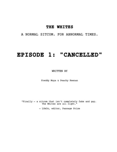 THE WHITES, Season 1, Episode 1 "Cancelled"