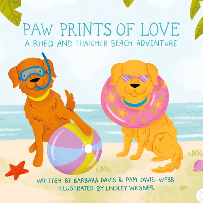 Paw Prints of Love: A Rhed and Thatcher Beach Adventure