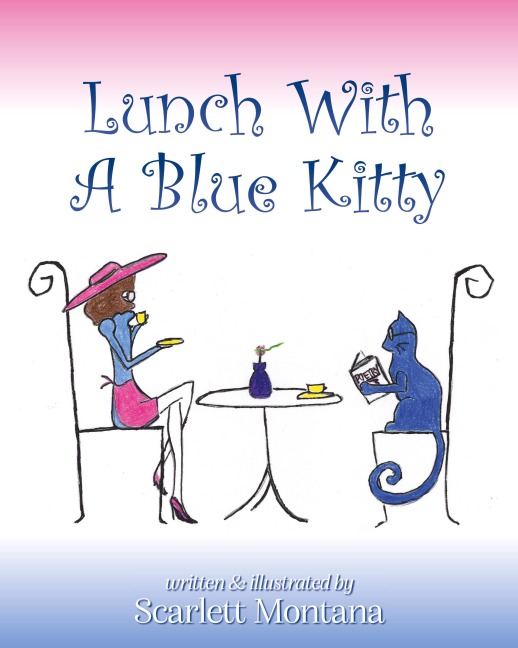 Lunch With A Blue Kitty