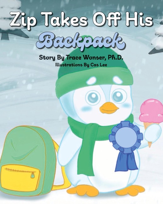 Zip Takes Off His Backpack