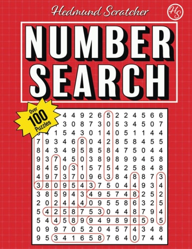 Number Search (Volume 2) Puzzle Book for Adults
