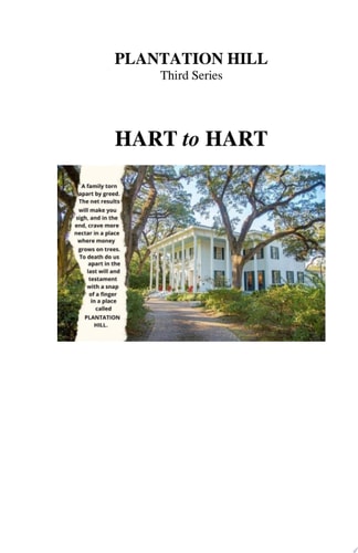 HART to HART (book 3) in the series PLANTATION HILL