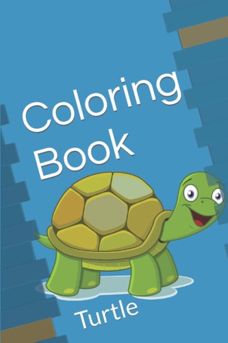 Coloring Book Turtle