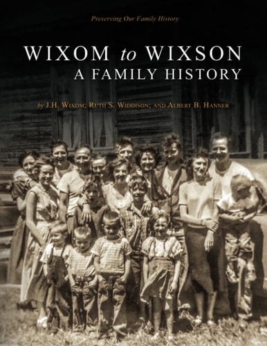 Wixom to Wixson A Family History