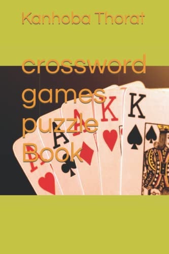 Crossword Games Puzzle Book