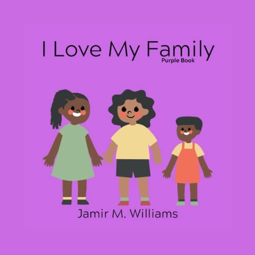 I Love My Family Purple Book