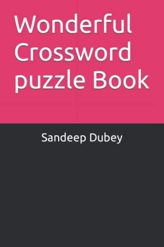 Wonderful Crossword Puzzle Book