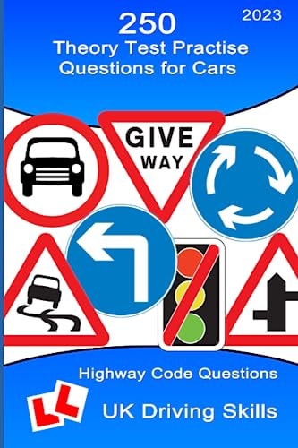250 Theory Test Practise Questions for Cars Highway Code Questions & Answers