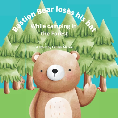 Bastion Bear Looses His Hat While Camping in the Forest
