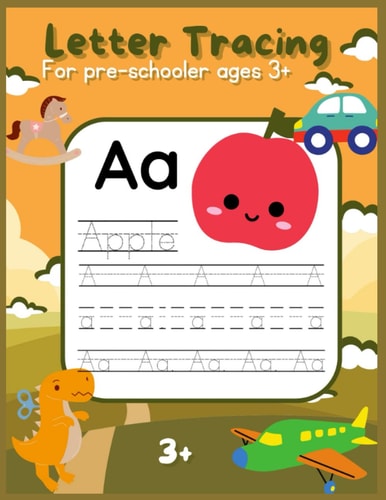 Children Tracing Book For Kids Ages 3+
