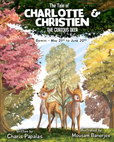 The Tale Of Charlotte & Christien The Curious Deer Gemini - The Zodiac Tales