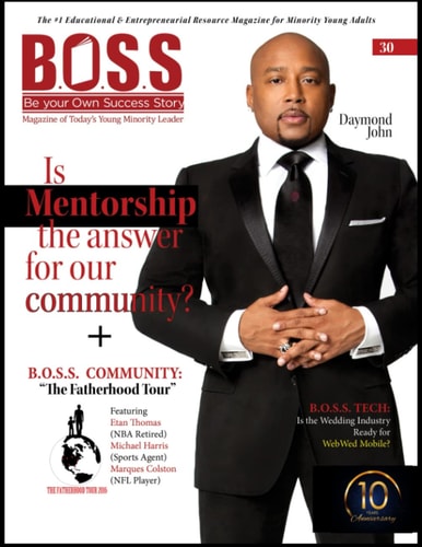 B.O.S.S. Magazine Daymond John Issue #30