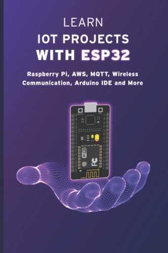 Learn Iot Projects with Esp32 Raspberry Pi, AWS, MQTT, Wireless Communication, Arduino IDE and More