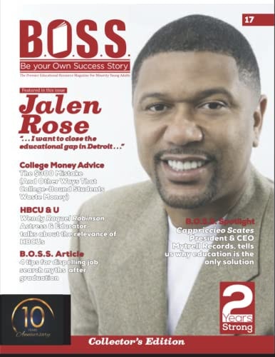B.O.S.S. Magazine Issue #17 Featuring Jalen Rose