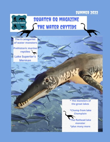 Squatch GQ Magazine, Summer 2022 Water Cryptids