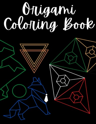 Origami Coloring Book Over 30 Pages!