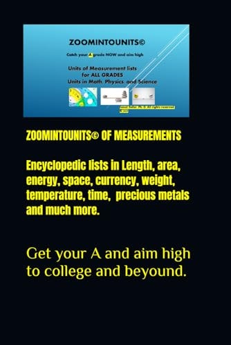 Zoomintounits Of Measurements