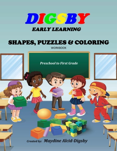 Digsby Early Learning Shapes, Puzzles and Coloring Preschool to First Grade