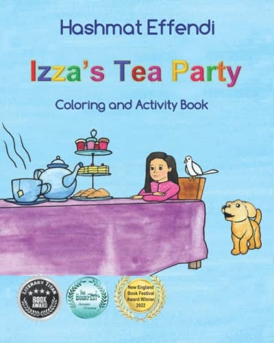 Izza's Tea Party Coloring and Activity Book