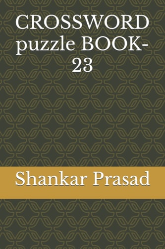 CROSSWORD Puzzle BOOK-23