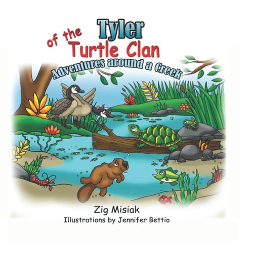 Tyler of the Turtle Clan Adventures Around a Creek