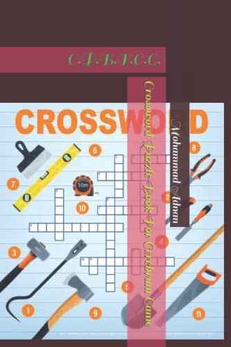 Crossword Puzzle Book For Cerebrum Game C.P.B.F.C.G.
