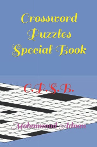 Crossword Puzzles Special Book C.P.S.B.