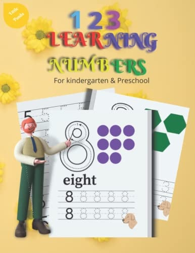123 Learning Numbers For Preschool and Kindergarten