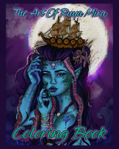 The Art of Ruya Mira Coloring Book