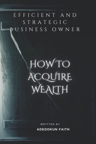 Efficient and Strategic Business Owner How To Acquire Wealth