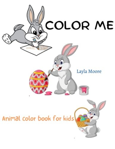 Color Me Animal Color Book for Kids