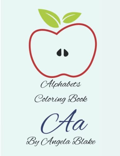 Coloring Book Alphabet Coloring Book
