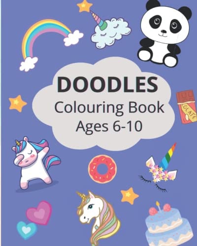 Doodle Coloring Book for Ages 6-10 A Coloring Book