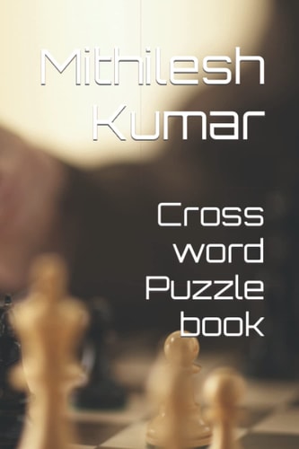 Cross Word Puzzle Book