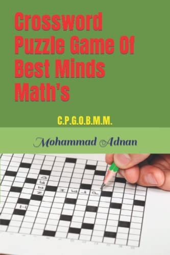 Crossword Puzzle Game Of Best Minds Math's C.P.G.O.B.M.M.
