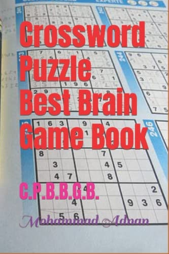 Crossword Puzzle Best Brain Game Book C.P.B.B.G.B.