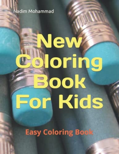 New Coloring Book For Kids Easy Coloring Book
