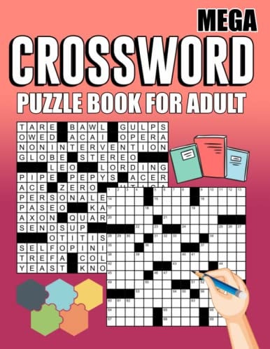 Crossword Puzzle for Adult Entertain Your Mind with this Crossword Puzzle Book