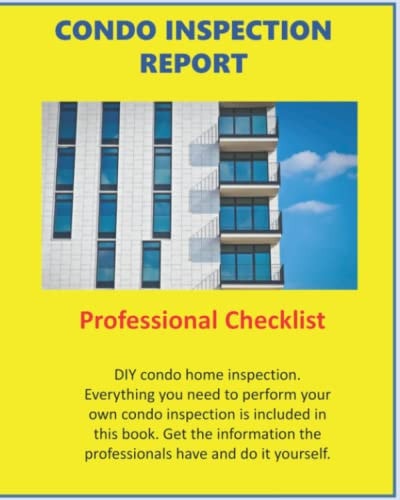 Condo Inspection Report Professional Checklist