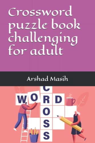 Crossword Puzzle Book Challenging for Adult