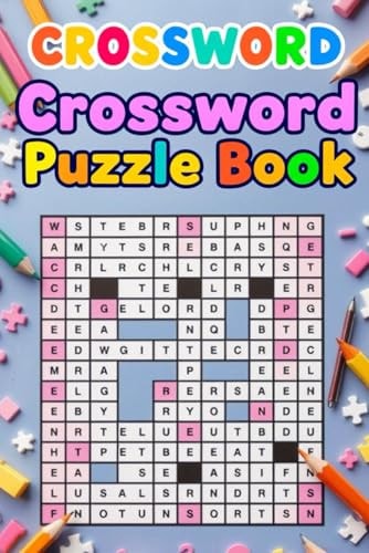 Crossword Puzzle Book Create for the Children Specially