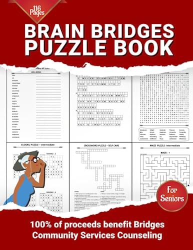 Brain Bridges Puzzle Book
