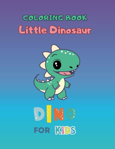Coloring Book Little Dinosaurs