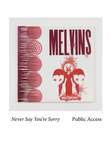 Melvins Never Say You're Sorry Pubic Access