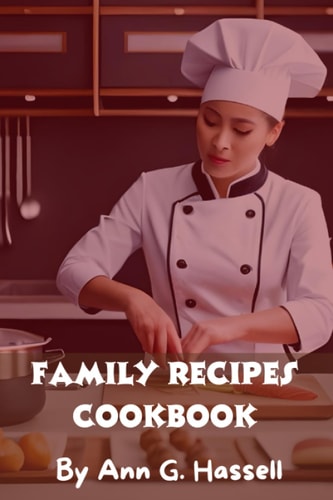 Family Recipes Cookbook Food, Snacks and Drinks Recipe Cookbook