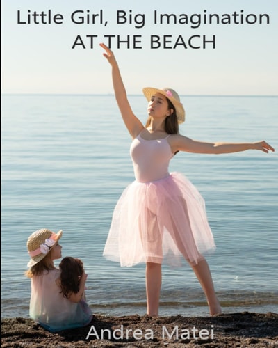 Little Girl, Big Imagination At the Beach