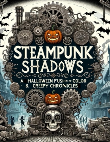 SteamPunk Shadows A Halloween Fusion of Color & Creepy Chronicles