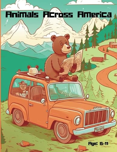Animals Across America Coloring Adventure
