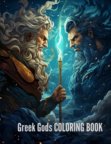 Greek Gods 20 Great Coloring Pages for Kids and Adults