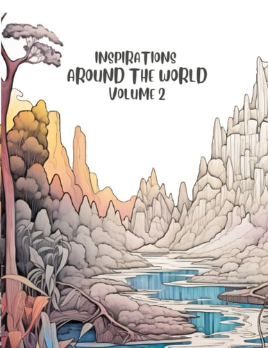 Inspirations Around the World - Volume 2 Coloring Book